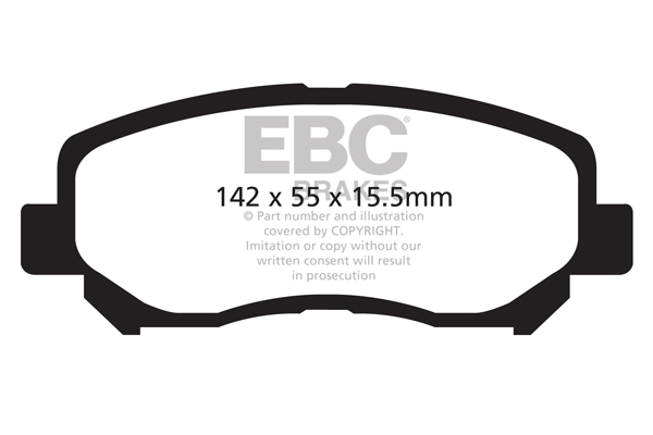 EBC Ultimax Brake Pads - Front for Mazda CX-5