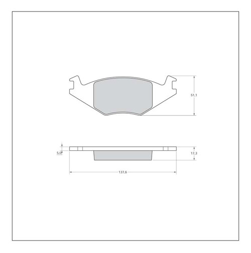 Tarox Strada Brake Pads - Front for Seat Cordoba