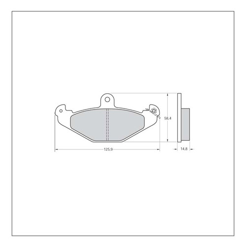 Tarox Strada Brake Pads - Front for Lotus Elise