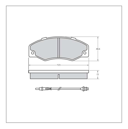 Tarox Strada Brake Pads - Front for Renault 21