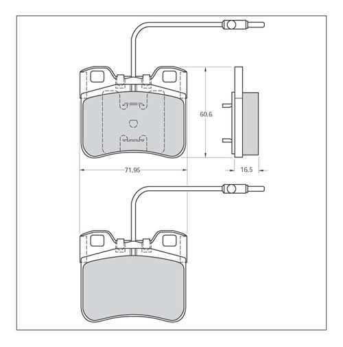 Tarox Strada Brake Pads - Front for Citroen Saxo
