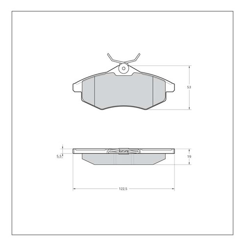 Tarox Strada Brake Pads - Front for Citroen C3