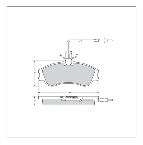 Tarox Strada Brake Pads - Front for Citroen Xsara