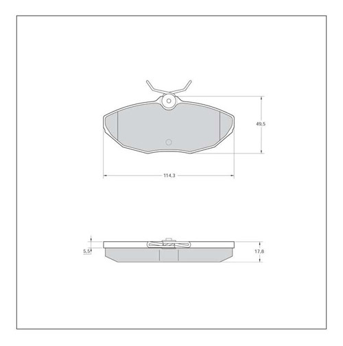 Tarox Strada Brake Pads - Rear for Jaguar S-Type