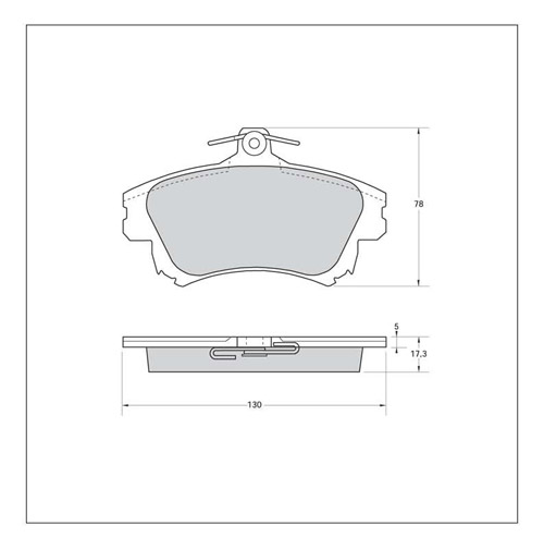 Tarox Strada Brake Pads - Front for Volvo S40