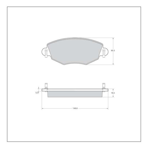 Tarox Strada Brake Pads - Front for Jaguar X-Type