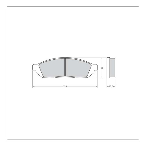Tarox Strada Brake Pads - Front for Suzuki Alto