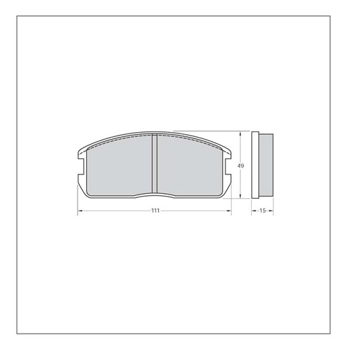 Tarox Strada Brake Pads - Front for Mitsubishi Colt