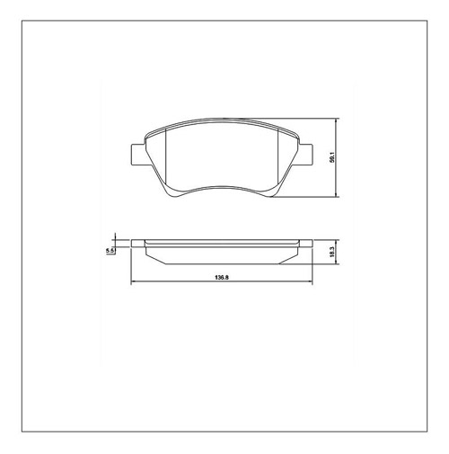 Tarox Strada Brake Pads - Front for Renault Scenic