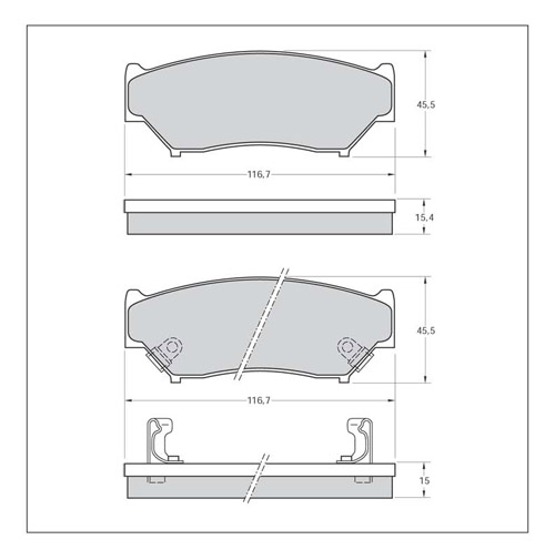 Tarox Strada Brake Pads - Front for Suzuki Ignis