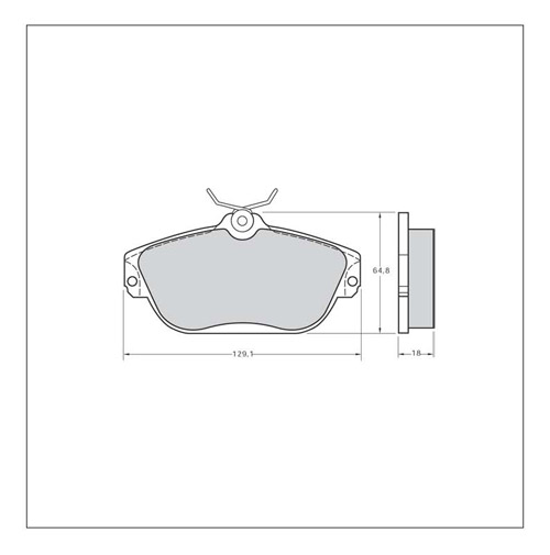 Tarox Strada Brake Pads - Front for Volvo S90
