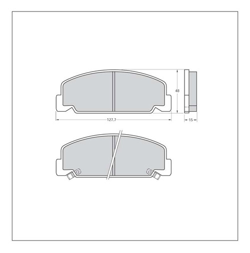 Tarox Strada Brake Pads - Front for Honda Civic Mk 4