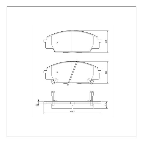 Tarox Corsa Brake Pads - Front for Honda S2000