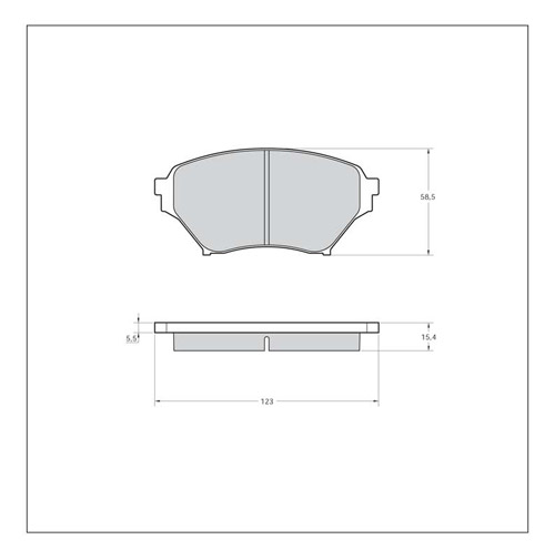 Tarox Strada Brake Pads - Front for Mazda MX-5