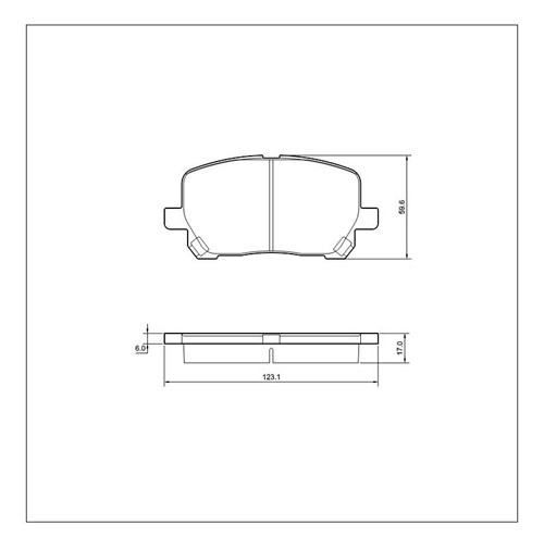 Tarox Strada Brake Pads - Front for Toyota Avensis