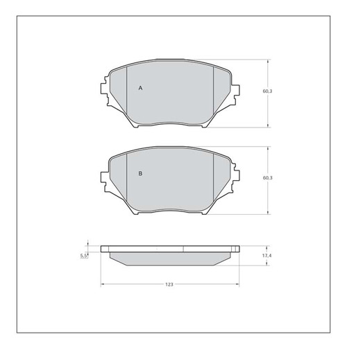 Tarox Strada Brake Pads - Front for Toyota RAV4