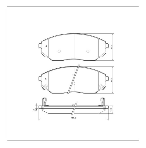 Tarox Strada Brake Pads - Front for Kia Sorento