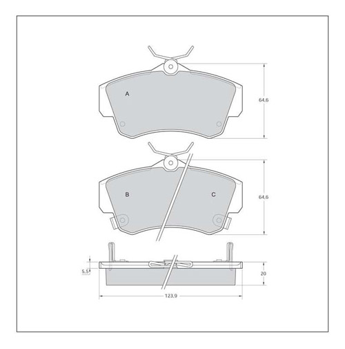 Tarox Strada Brake Pads - Front for Chrysler PT Cruiser