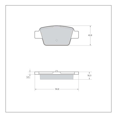 Tarox Strada Brake Pads - Rear for Fiat Punto