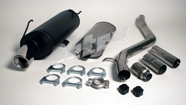 Jetex Stainless Steel Exhaust System for Peugeot 206