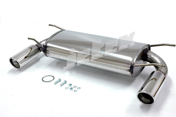 Jetex Stainless Steel Back Box for Mazda MX-5