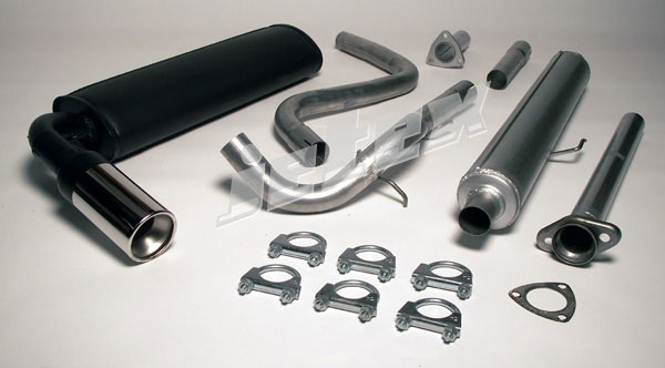 Jetex Mild Steel Exhaust System for Honda Civic Mk 4