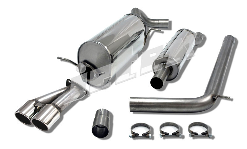 Jetex Stainless Steel Exhaust System for VW Polo Mk 5 (6R/6C)