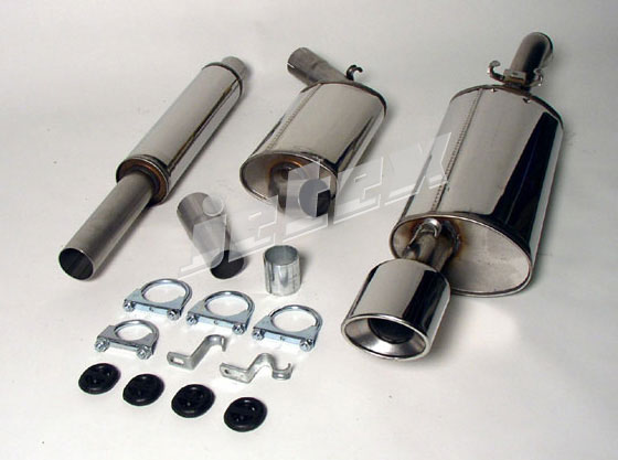 Jetex Stainless Steel Exhaust System for VW Corrado