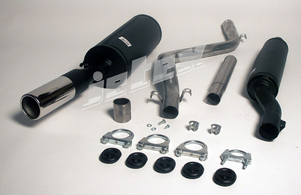 Jetex Mild Steel Exhaust System for VW Golf Mk 1 (17)
