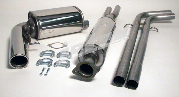 Jetex Stainless Steel Exhaust System for Volvo V70