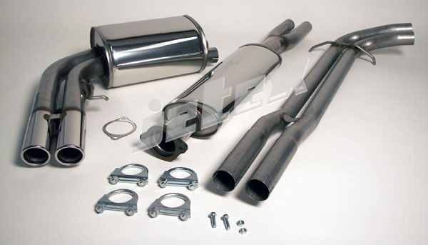 Jetex Stainless Steel Exhaust System for Volvo V70