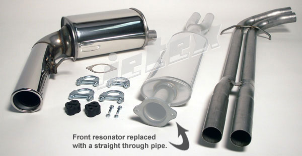 Jetex Stainless Steel Exhaust System for Volvo V70