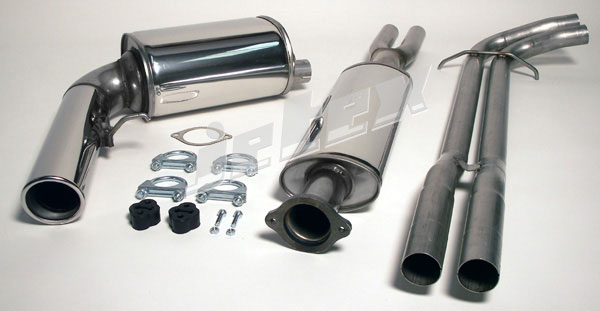 Jetex Stainless Steel Exhaust System for Volvo XC70