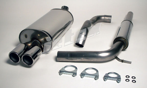 Jetex Stainless Steel Exhaust System for Seat Ibiza Mk 2 (6K)