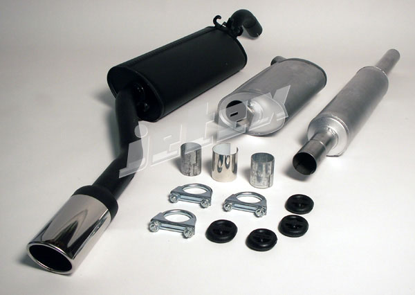 Jetex Mild Steel Exhaust System for VW Jetta Mk 2