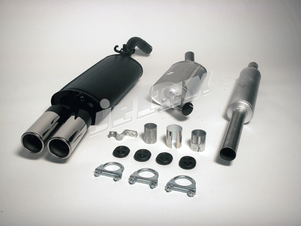 Jetex Mild Steel Exhaust System for VW Golf Mk 2 (1G)