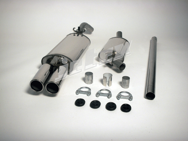 Jetex Stainless Steel Exhaust System for VW Golf Mk 2 (1G)