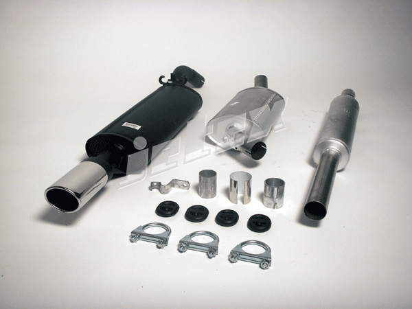 Jetex Mild Steel Exhaust System for VW Golf Mk 2 (1G)