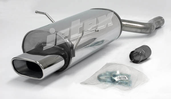 Jetex Stainless Steel Back Box for BMW 3 Series (E46)