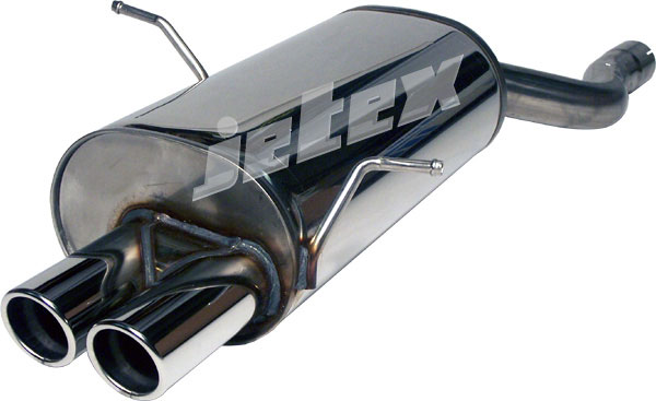 Jetex Stainless Steel Back Box for BMW 3 Series (E46)