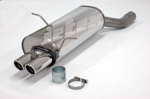 Jetex Stainless Steel Back Box for BMW 3 Series (E46)