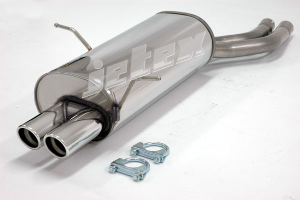 Jetex Stainless Steel Back Box for BMW 3 Series (E46)