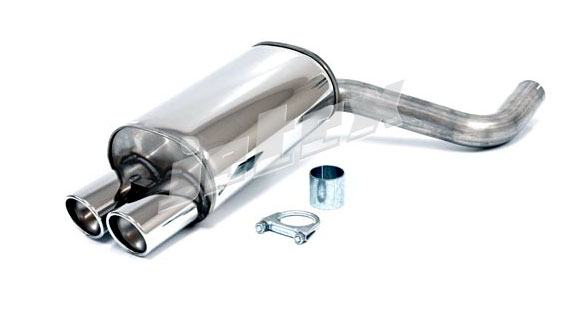 Jetex Stainless Steel Back Box for BMW 5 Series (E39)