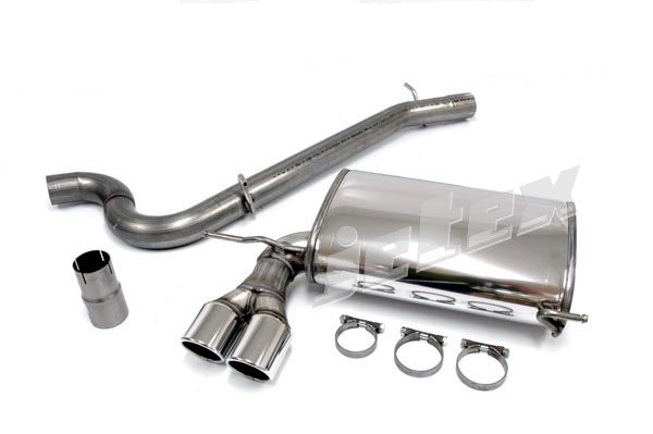 Jetex Stainless Steel Back Box for Audi A3 (8P)
