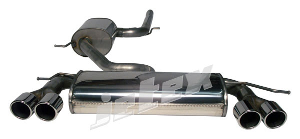 Jetex Stainless Steel Exhaust System for VW Golf Mk 6 (5K)
