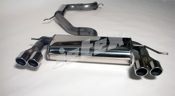 Jetex Stainless Steel Exhaust System for VW Golf Mk 5 (1K)