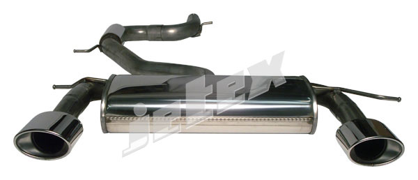 Jetex Stainless Steel Exhaust System for Seat Leon Mk 2 (1P)