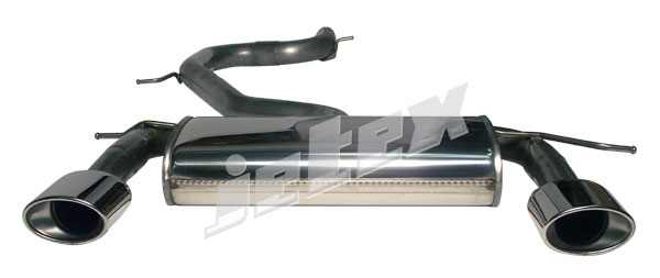Jetex Stainless Steel Exhaust System for Seat Leon Mk 2 (1P)