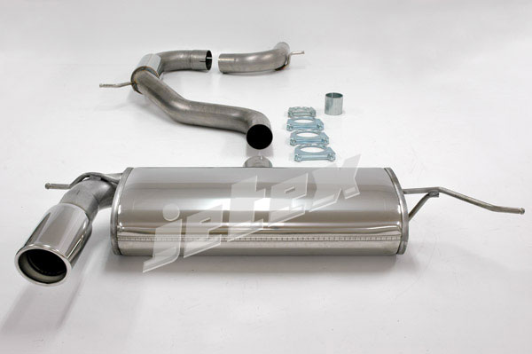 Jetex Stainless Steel Exhaust System for VW Golf Mk 5 (1K)
