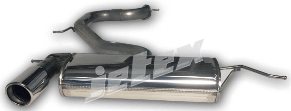Jetex Stainless Steel Exhaust System for VW Golf Mk 5 (1K)